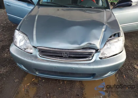 2000 Honda Civic Value Package из США, поврежденный, VIN 2HGEJ6613YH568743